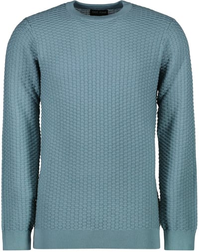Cars Jeans Trui Byllan Sw Knit 64083 47 Sea Blue Mannen Maat - S