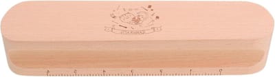 Kleermakersklapper Hout - Naaigereedschap Persstang - Stof Strijken - Gelijkmatige Warmte - 24 cm - Beige