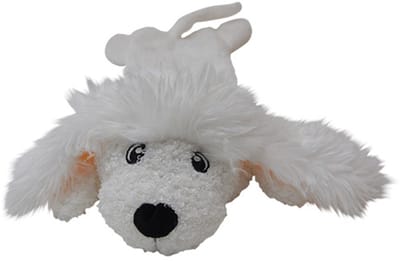 Animal Boulevard Classic Woofles Hondenspeelgoed Poedel - Flattie met Crunchy - Maat S: 28 cm