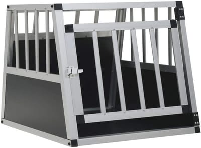 Hondentransportbox voor auto - veilige en comfortabele hondenbench, 54 x 69 x 50 cm