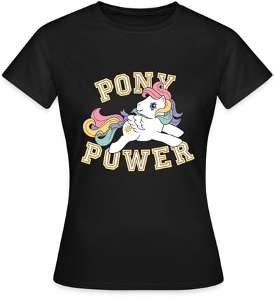 My Little Pony Retro Pony Power Statement T-Shirt Dames