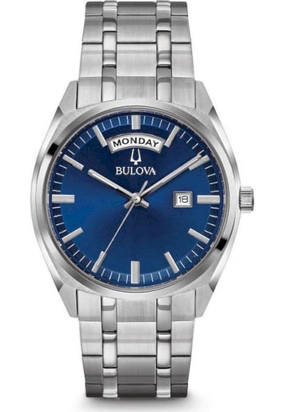 Bulova Surveyor 96C125 Horloge - Staal - Zilverkleurig - Ø 39 mm