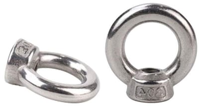 Ringvormige hefmoeren 1.25mm met M8 schroefdraad - 304 roestvrij staal - 5 stuks - Sterke bevestiging voor diverse toepassingen