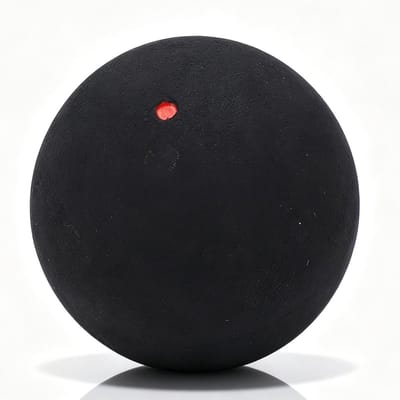Dailygoods- Squashbal 37 mm - Rubber - Wedstrijdtraining - Beginners - Antislip - Schokbestendig - Rubberen Squashbal