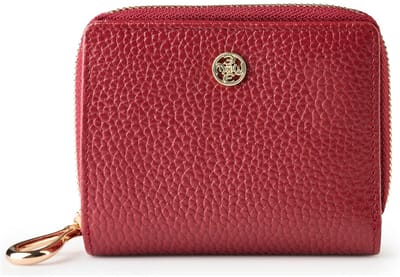 Esquire portemonnee Alexandria Wallet Red donkerrood