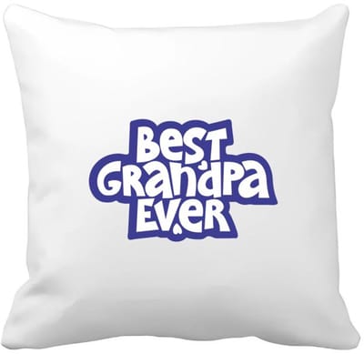 Akyol - best granpa ever Kussen hoes - Opa - opa - cadeautje - kado - beste ooit - 40 bij 40 cm