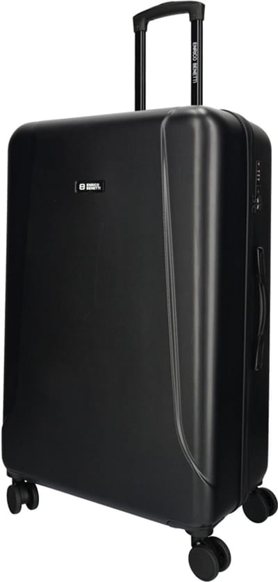 Enrico Benetti Edmonton - Koffer - 80 cm 106L - Zwart