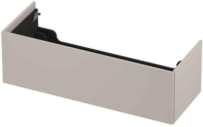 INK - Onderkast 1 Lade Push 2 Open Bestaande Uit - 1200x450x376 Mm - Mat Kasjmier Grijs