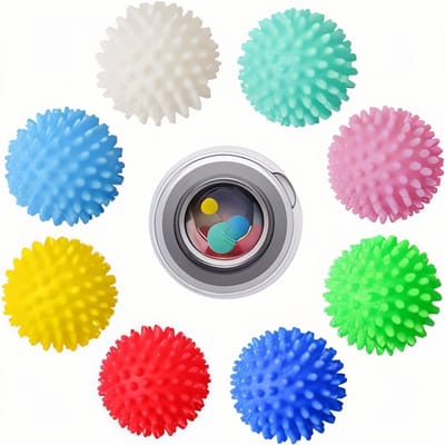 Famanu Drogerballen voor wasdroger - 8 stuks wasballen voor wasmachine