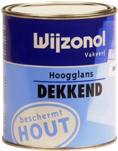 Wijzonol Vakverf Satijngrijs 9214 Hoogglans - 0,75 Liter