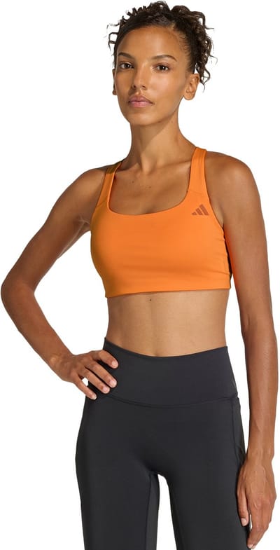 Adidas Performance Optime Workout Medium Support Beha - Dames - Oranje
