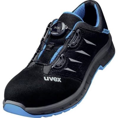 uvex 6938 6938239 Lage veiligheidsschoenen S1P Schoenmaat (EU): 39 Zwart/blauw 1 paar