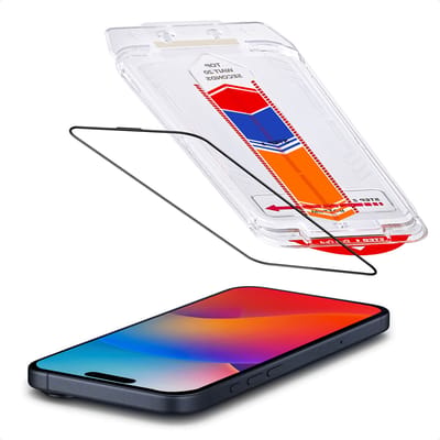 Accezz Screen Protector - Geschikt voor Apple iPhone 17 Pro Max - Glas Screenprotector met Anti-dust Applicator