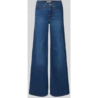 Shaping wide leg jeans in 5-pocketmodel, model '318'