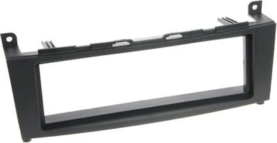 1-DIN Paneel geschikt voor Mercedes Benz C-Klasse (W204-S204) 2007-2011 Kleur: Zwart