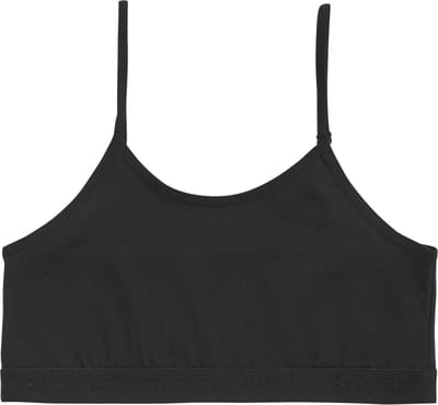 Ten Cate Basics bh top zwart voor Meisjes | Maat 122/128