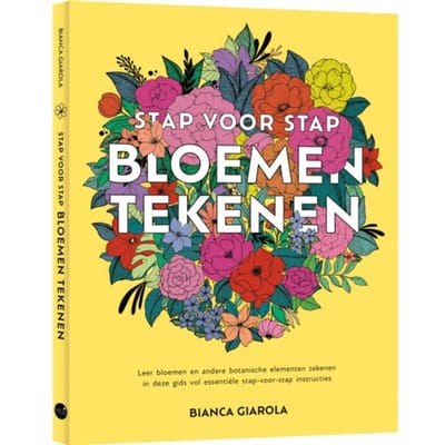 Stap voor stap bloemen tekenen - Bianca Giarola