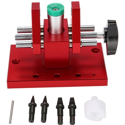 Horlogemaker Reparatiegereedschap Klik-op Horloge Achterdeksel Deksel Opener Werkbank Verwijderaar 07115 red