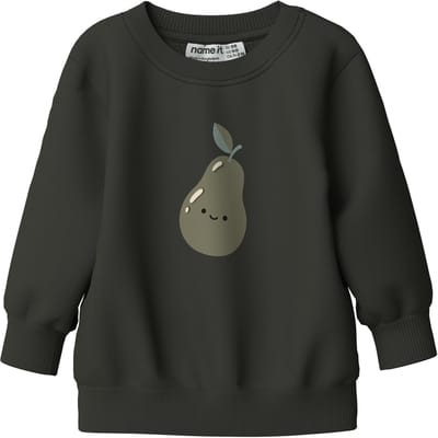 NAME IT - NBMVONNE LS SWEAT BOX BRU - Baby - Vesten