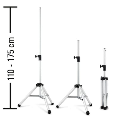 TROTEC IR Telescoopstatief | Te gebruiken bij de infrarood warmtestralers IR 2500 S/IR 2550 S / 2570 S