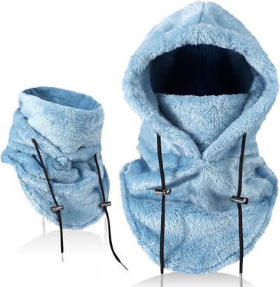 Winter Balaclava voor Mannen en Vrouwen - Multifunctionele Fleece Ski Masker met Nekwarmer voor Buitenactiviteiten zoals Fietsen, Wandelen en Hardlopen