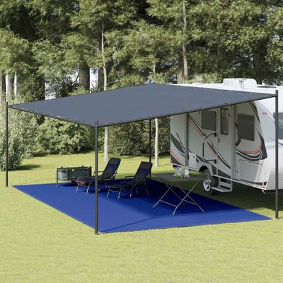 vidaXL - Tenttapijt - 400x700 - cm - HDPE - blauw