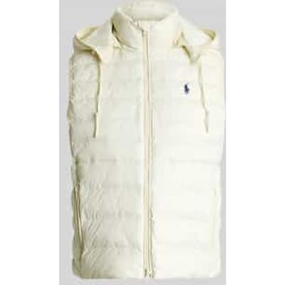 regular fit bodywarmer met gestikt logo