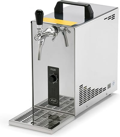 Biertap - PYGMY 25, 1-tapkraan - Droogkoeler, 30 Liter/u - Beertender, Thuistap, Bierkoeler, Green Line