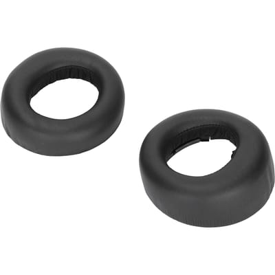 Coussinets d'oreille pour casque d'écoute Doux Haute élasticité Insonorisant Remplacement Coussin de casque d'écoute pour Écouteurs sans fil PS5 PULSE 3D black