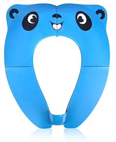 Opvouwbare Babytoiletbril voor Kinderen - Draagbaar en Hygiënisch met Antislip Pads