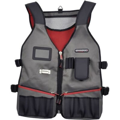 C.K Magma MA2729 Magma MA2729 Multifunctioneel vest Maat: Unisize Zwart, Grijs