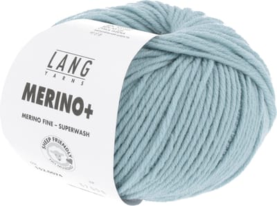 Lang Yarns Merino Plus - 74 donker mint - Merinowol Garen