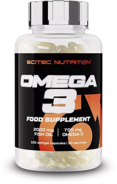 Scitec Nutrition® - Omega 3 (100 capsules) - 50 doseringen - visolie - EPA - DHA - antioxidant