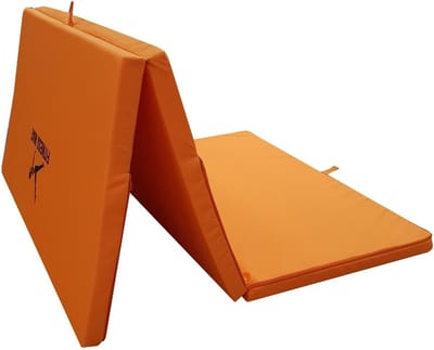 Viking Choice Fitness Matras Opvouwbaar Oranje 80x200x5 Waterdicht