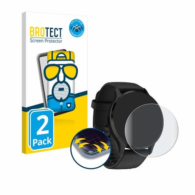 BROTECT - Screenprotector voor Garmin Venu 3 - Folie Beschermfolie matte volledig dekking 2 Stuks
