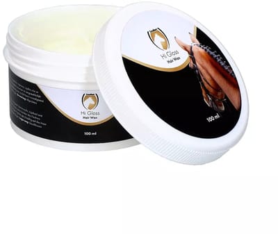 Excellent Horse Hi Gloss Hair Wax 100 ml - Paardenverzorging - Anti-pluis Paardenbalsem - Paardengel met Natuurlijke Ingrediënten