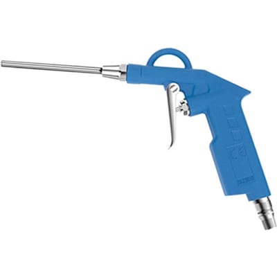 Hogedruk Luchtblaaspistool met Verlengde Mondstuk Pneumatische Luchtcompressor Accessoires Stofreinigingsgereedschap blauw