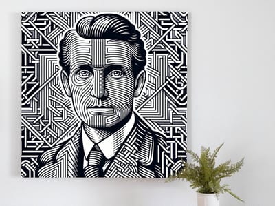 Kunstprint | Wanddecoratie | Dibond | 100 × 100 cm