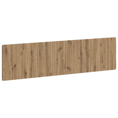 vidaXL - Wandgemonteerd - Hoofdbord - ZWOLLE - Artisanaal - eiken - Bewerkt - hout