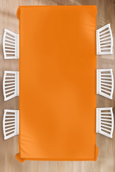 Tafelkleed - Tafellaken - 150x300 cm - Oranje - Seizoenen - Herfst - Kleur - Binnen en Buiten