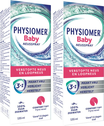 Physiomer Baby Spray - 2 x 135 ml - Voordeelverpakking
