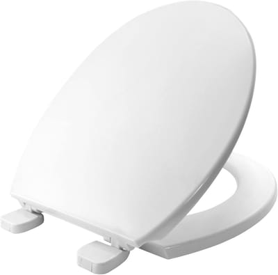 Witte Thermoplastische Toiletbril met Universele Verstelbare Scharnieren – Eenvoudige Installatie en Duurzaam