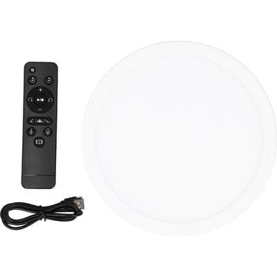360 Graden Roterende Displaystandaard Snelheid en Richting Instelbaar USB-Powered 22cm Elektrisch Roterend wit