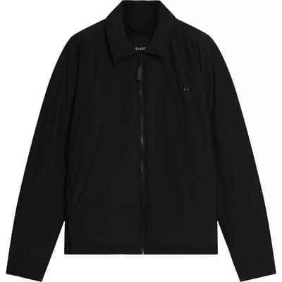 Lyle & Scott gewatteerde jas met kraag - zwart