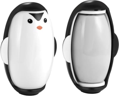Pluisrollers - Dierenhaarborstel - Kleding Reinigen - Herbruikbaar met kap - 2 stuks - Pinguïn Design