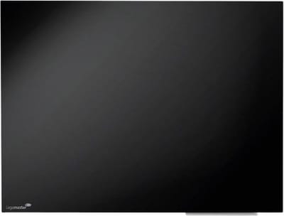 Legamaster glasbord 60x80cm zwart