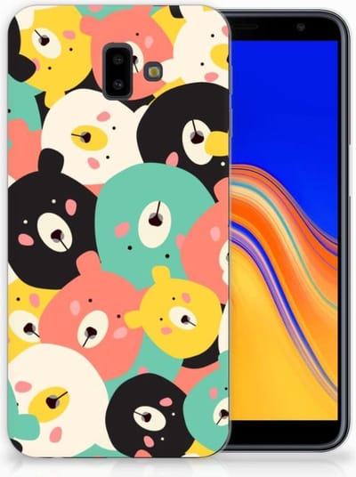 Samsung Galaxy J6 Plus (2018) Telefoonhoesje met Naam Bears