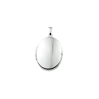 zilver gerhodineerd medaillon 1323349