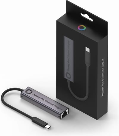 Homey Pro (2023-2026) Ethernet Adapter - Bekabelde verbinding - 1 Gbit/s