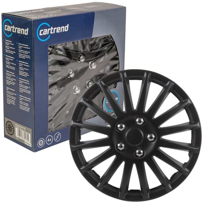 Cartrend Radzierblenden-set 14 Zoll R14 14" 4x wieldoppen wielafdekkingen